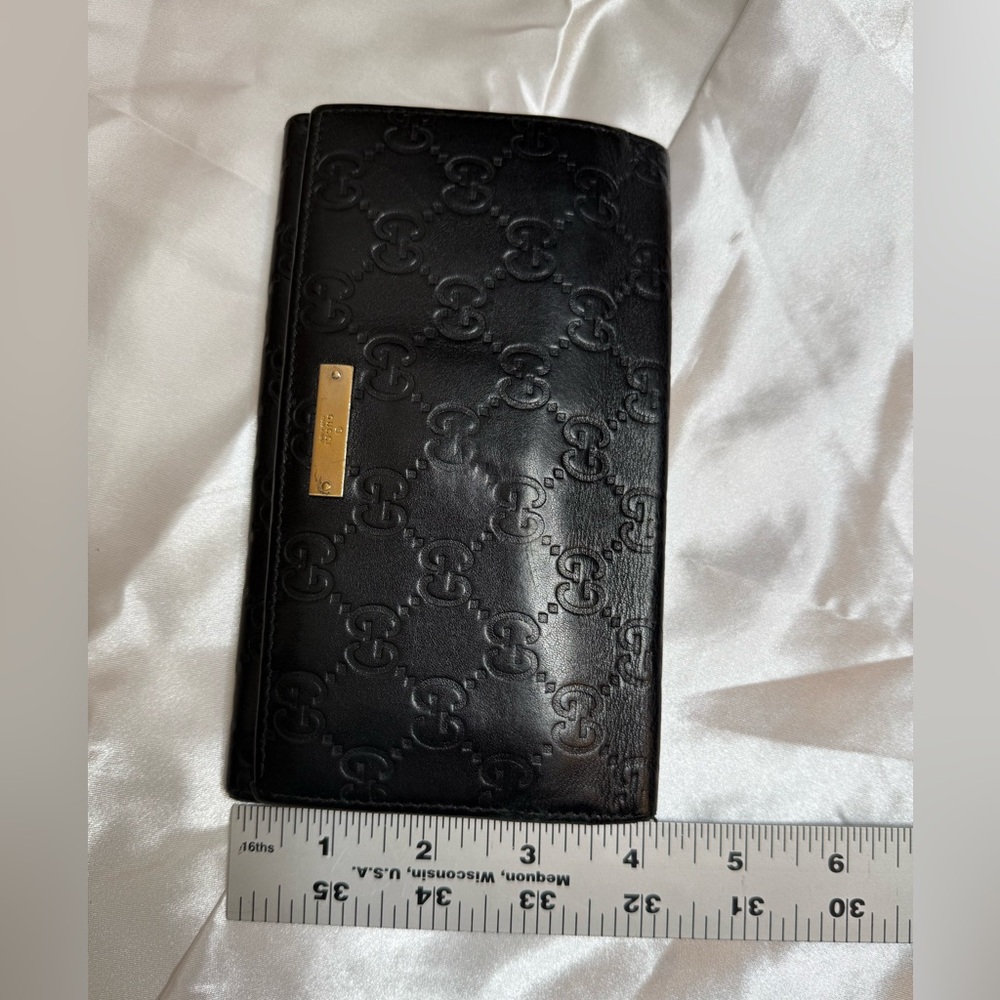 Gucci Black Leather Wallet - Picture 3 of 17